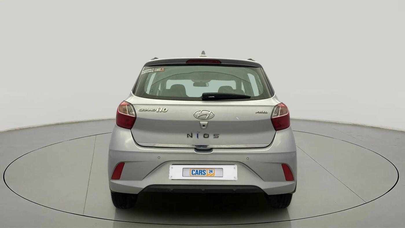 2022 Hyundai GRAND I10 NIOS ASTA AMT 1.2 KAPPA VTVT, Petrol, Automatic, 17,338 km, Back/Rear