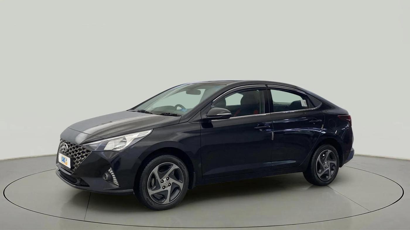 2021 Hyundai Verna S PLUS 1.5 VTVT, Petrol, Manual, 33,745 km, Left Front Diagonal