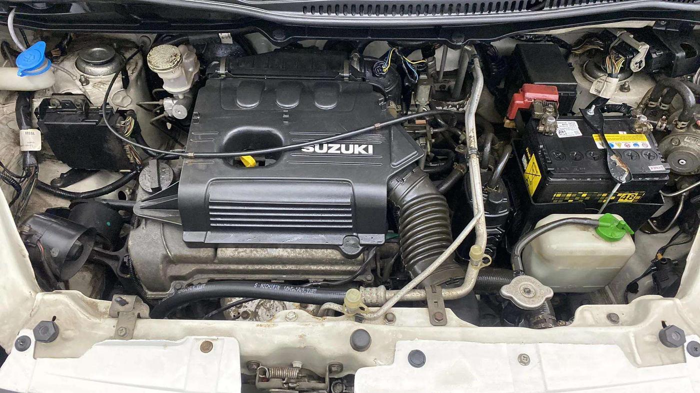 2013 Maruti Wagon R 1.0 LXI CNG, CNG, Manual, 63,462 km, Engine View