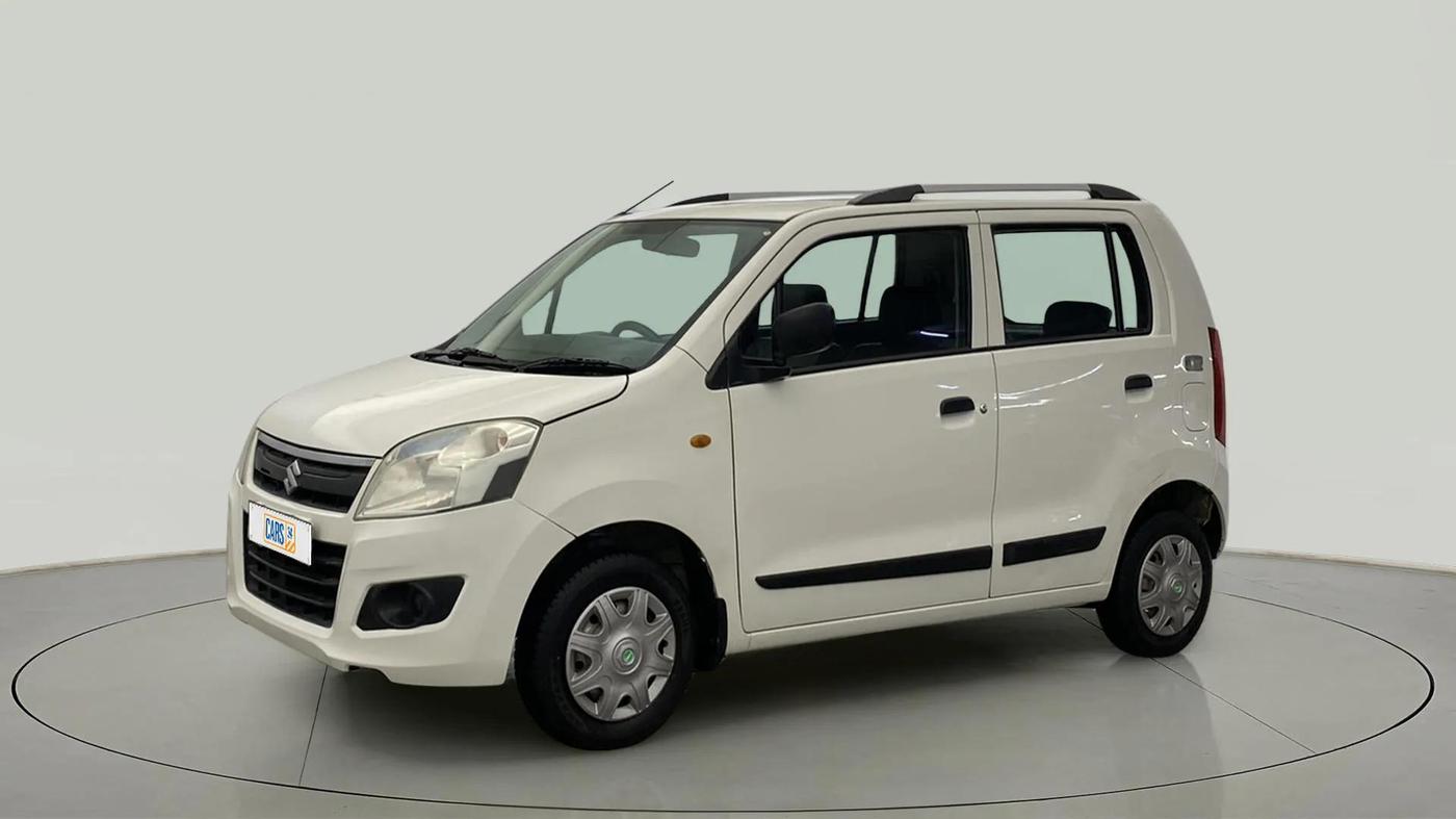 2013 Maruti Wagon R 1.0 LXI CNG, CNG, Manual, 63,462 km, Left Front Diagonal
