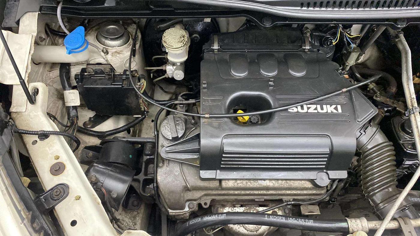 2013 Maruti Wagon R 1.0 LXI CNG, CNG, Manual, 63,462 km, Engine View - Right