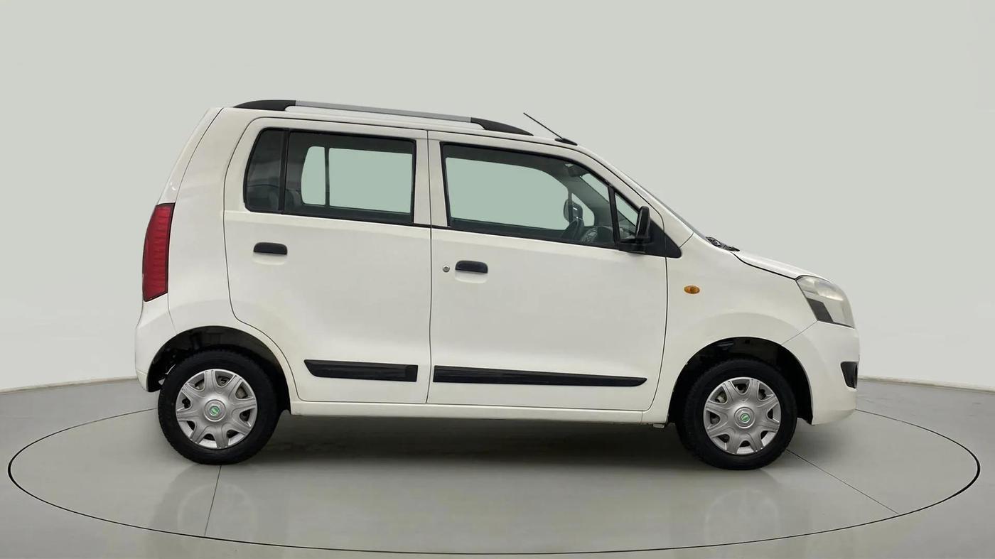 2013 Maruti Wagon R 1.0 LXI CNG, CNG, Manual, 63,462 km, Right Side View