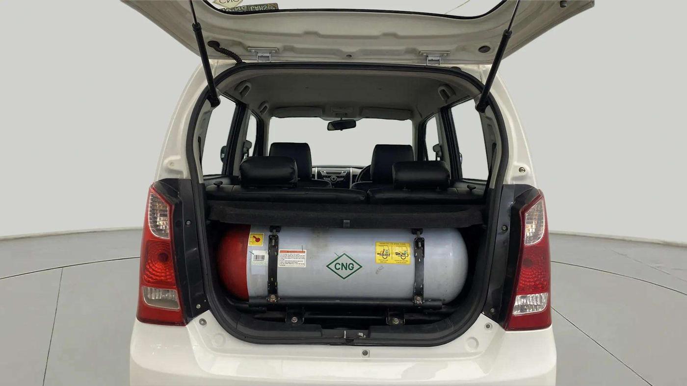2013 Maruti Wagon R 1.0 LXI CNG, CNG, Manual, 63,462 km, Boot Open Zoomed View