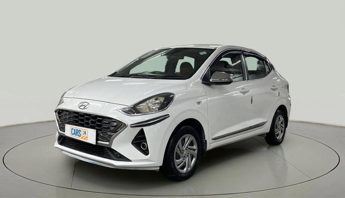 2021 Hyundai AURA S 1.2 CNG, CNG, Manual, 71,780 km, Left Front Diagonal