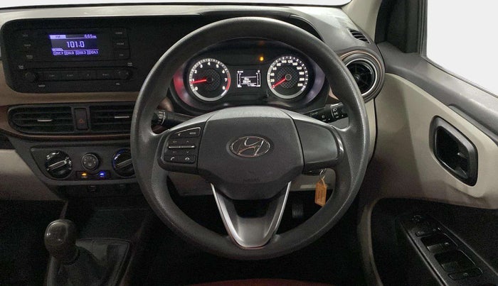 2021 Hyundai AURA S 1.2 CNG, CNG, Manual, 71,780 km, Steering Wheel Close Up
