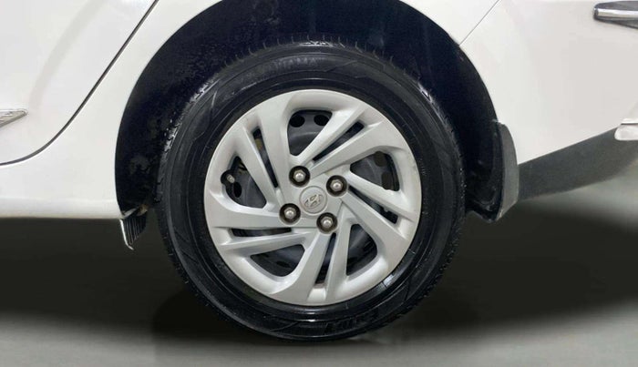 2021 Hyundai AURA S 1.2 CNG, CNG, Manual, 71,780 km, Left Rear Wheel