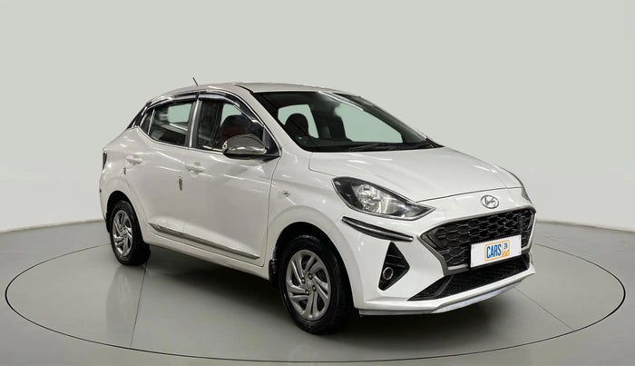 2021 Hyundai AURA S 1.2 CNG, CNG, Manual, 71,780 km, Right Front Diagonal