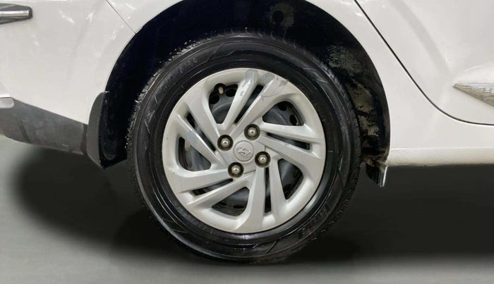 2021 Hyundai AURA S 1.2 CNG, CNG, Manual, 71,780 km, Right Rear Wheel
