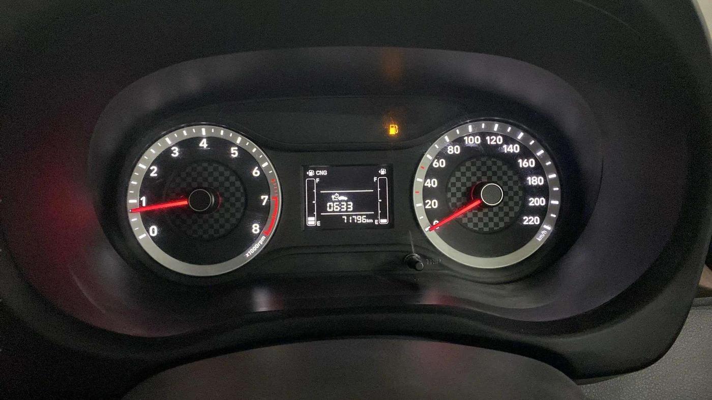 2021 Hyundai AURA S 1.2 CNG, CNG, Manual, 71,780 km, Odometer Image