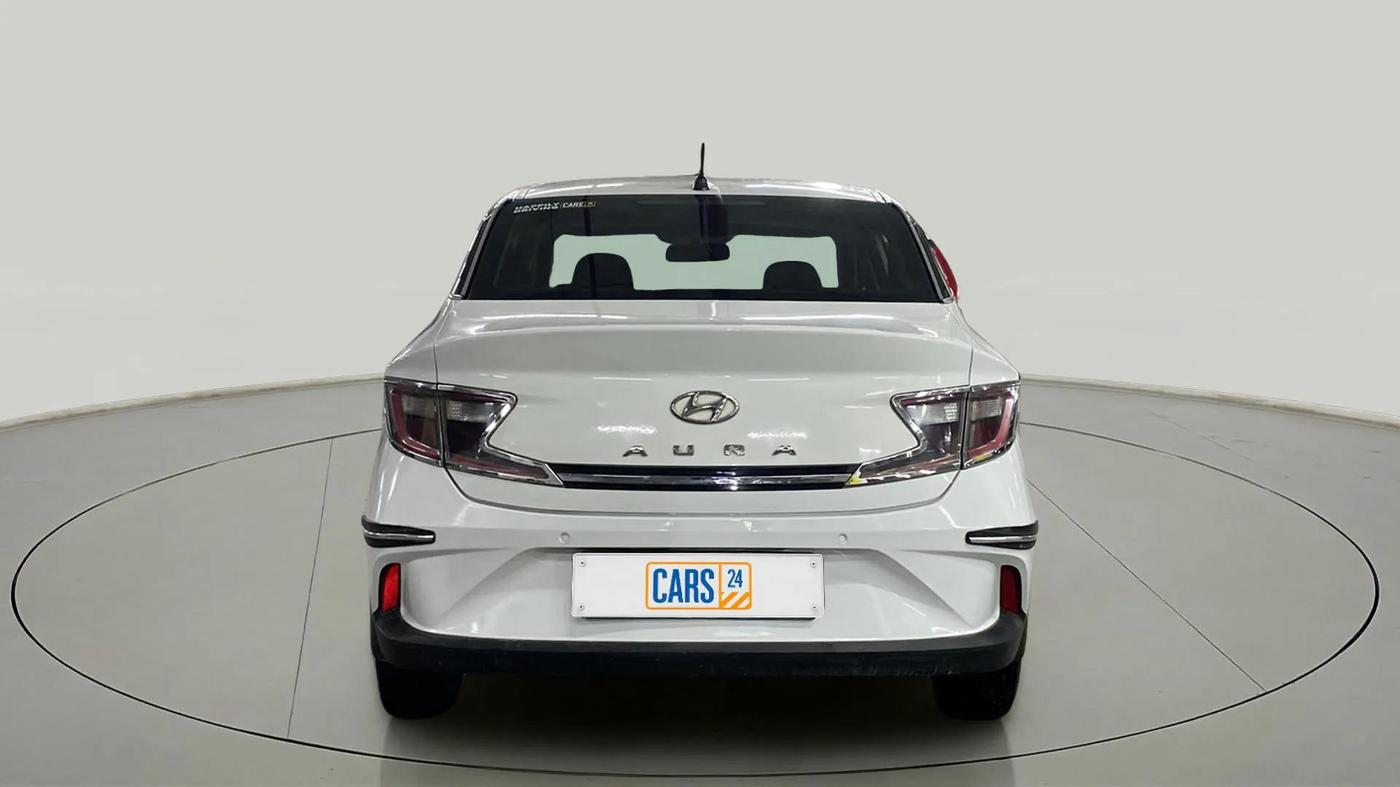 2021 Hyundai AURA S 1.2 CNG, CNG, Manual, 71,780 km, Back/Rear