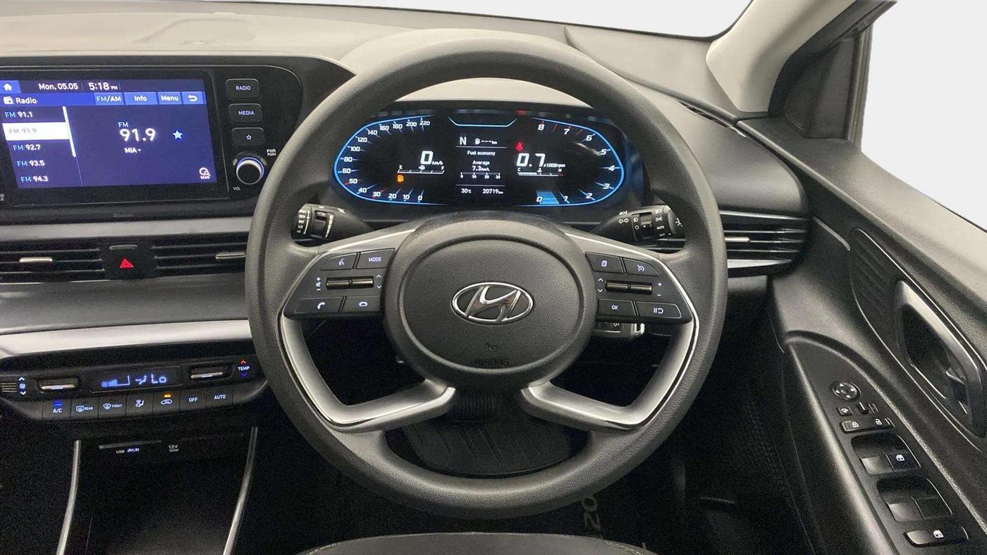 2022 Hyundai NEW I20 Sportz 1.2 IVT, Petrol, Automatic, 20,775 km, Steering Wheel Close Up