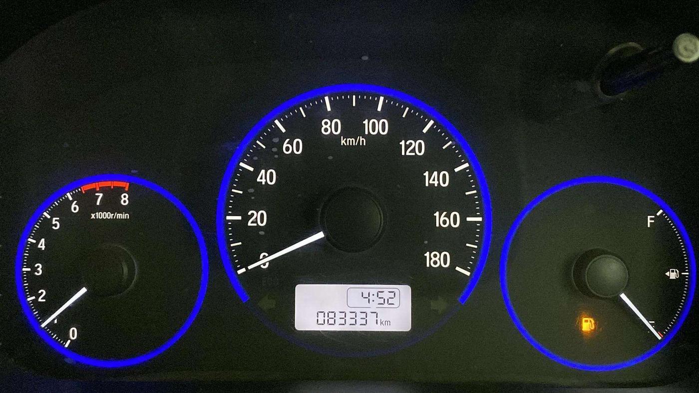 2017 Honda Brio S MT, CNG, Manual, 83,445 km, Odometer Image