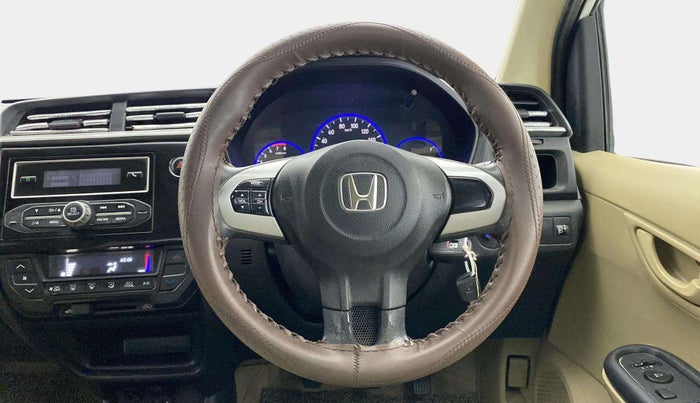 2017 Honda Brio S MT, CNG, Manual, 83,326 km, Steering Wheel Close Up