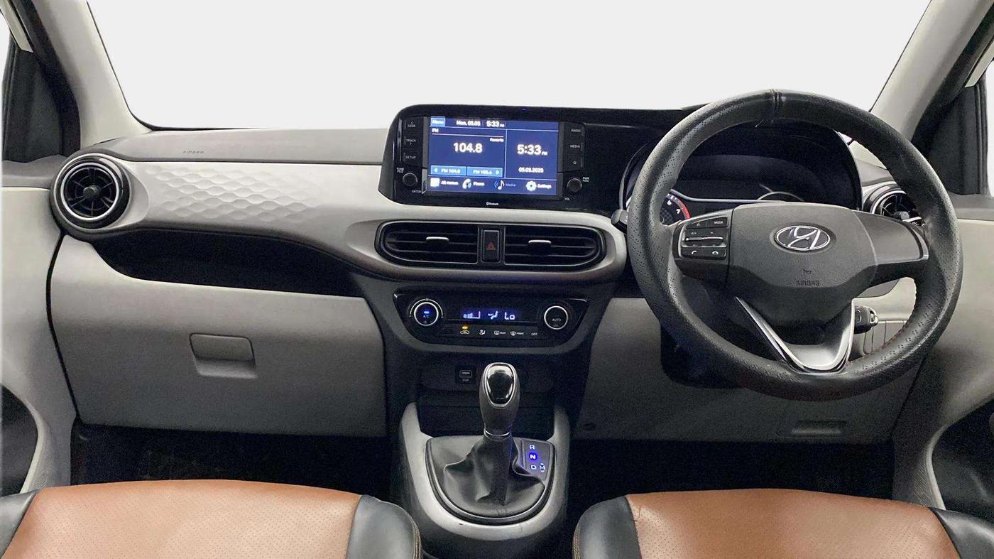 2021 Hyundai GRAND I10 NIOS SPORTZ AMT 1.2 KAPPA VTVT, Petrol, Automatic, 37,956 km, Dashboard