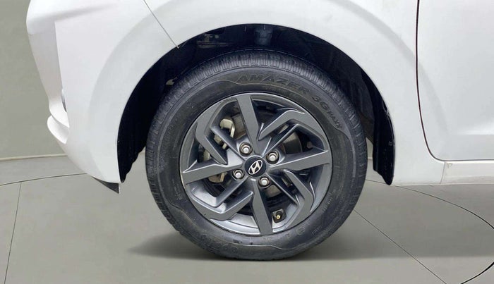 2021 Hyundai GRAND I10 NIOS SPORTZ AMT 1.2 KAPPA VTVT, Petrol, Automatic, 37,956 km, Left Front Wheel