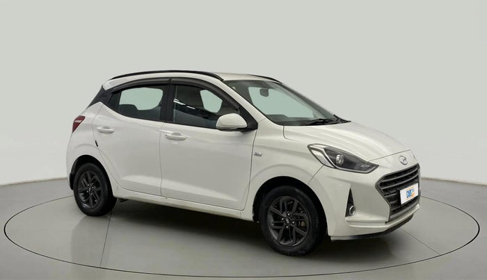 2021 Hyundai GRAND I10 NIOS SPORTZ AMT 1.2 KAPPA VTVT, Petrol, Automatic, 37,956 km, Right Front Diagonal