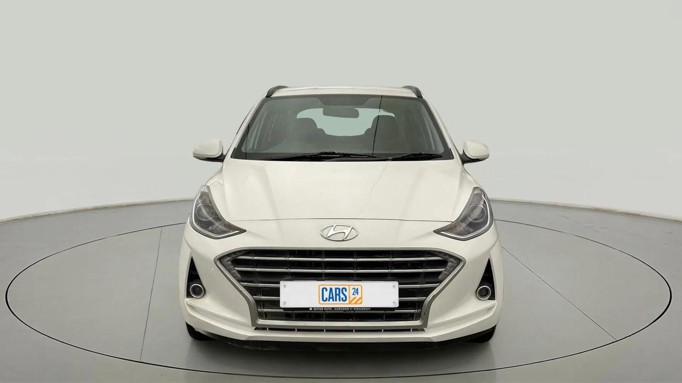 2021 Hyundai GRAND I10 NIOS SPORTZ AMT 1.2 KAPPA VTVT, Petrol, Automatic, 37,956 km, Front