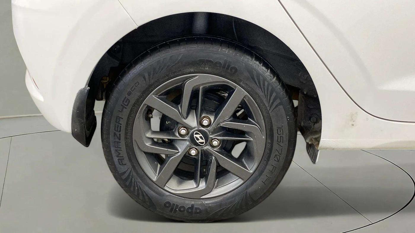 2021 Hyundai GRAND I10 NIOS SPORTZ AMT 1.2 KAPPA VTVT, Petrol, Automatic, 37,956 km, Right Rear Wheel