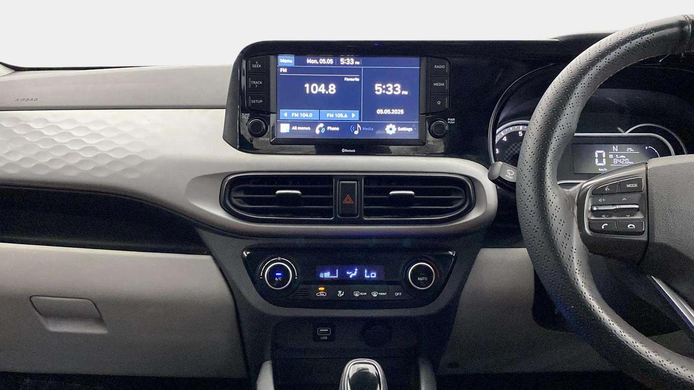 2021 Hyundai GRAND I10 NIOS SPORTZ AMT 1.2 KAPPA VTVT, Petrol, Automatic, 37,956 km, Air Conditioner