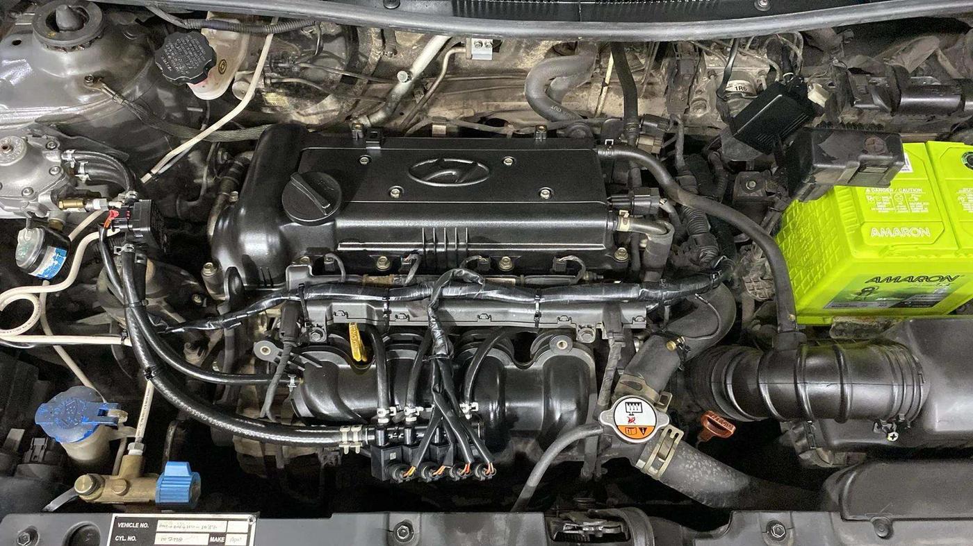 2017 Hyundai Verna 1.6 VTVT SX AT, CNG, Automatic, 82,041 km, Engine View