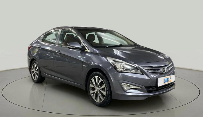 2017 Hyundai Verna 1.6 VTVT SX AT, CNG, Automatic, 81,808 km, Right Front Diagonal