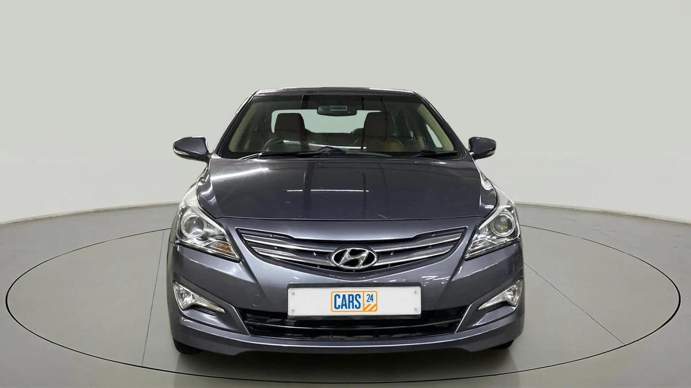 2017 Hyundai Verna 1.6 VTVT SX AT, CNG, Automatic, 82,041 km, Front