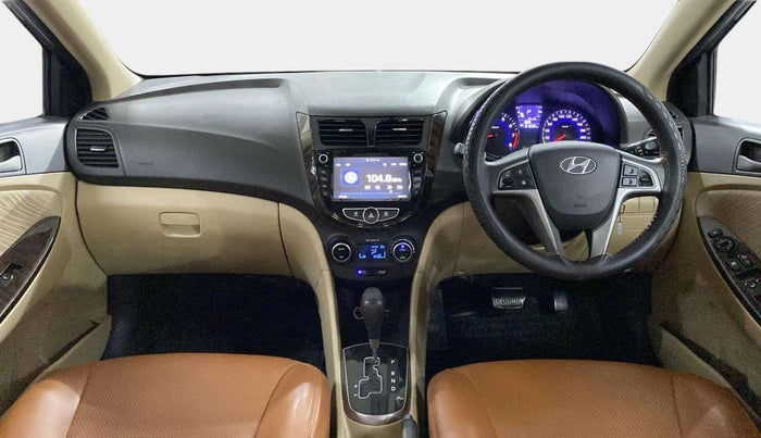 2017 Hyundai Verna 1.6 VTVT SX AT, CNG, Automatic, 81,808 km, Dashboard