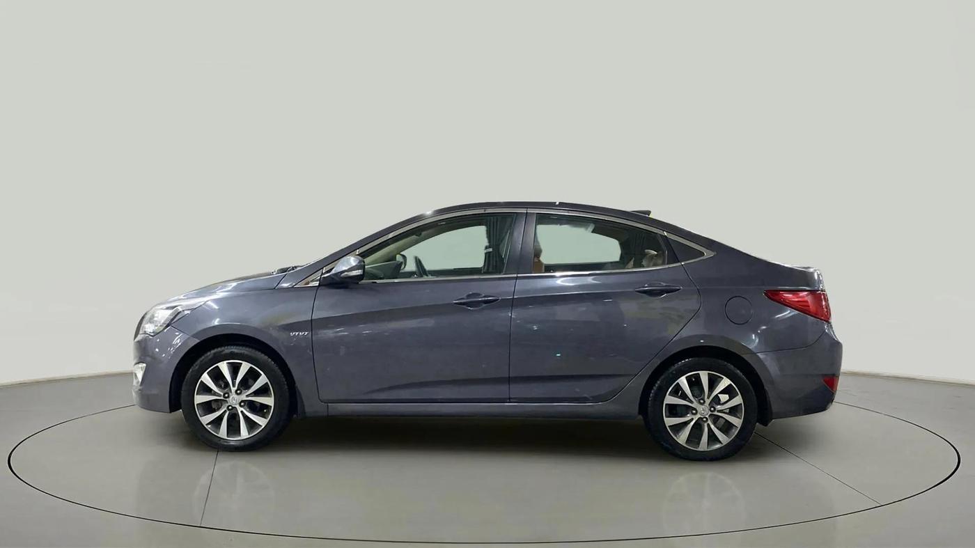 2017 Hyundai Verna 1.6 VTVT SX AT, CNG, Automatic, 82,041 km, Left Side