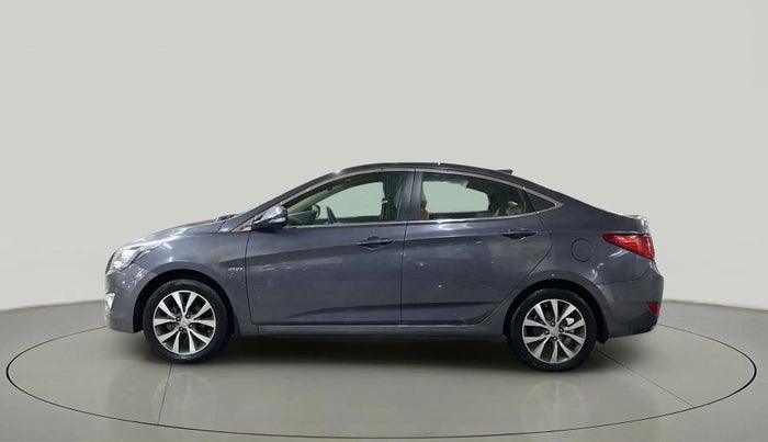 2017 Hyundai Verna 1.6 VTVT SX AT, CNG, Automatic, 81,808 km, Left Side