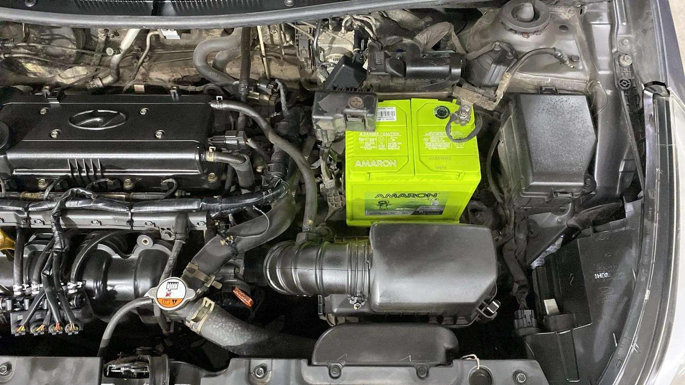 2017 Hyundai Verna 1.6 VTVT SX AT, CNG, Automatic, 82,041 km, Engine View - Left