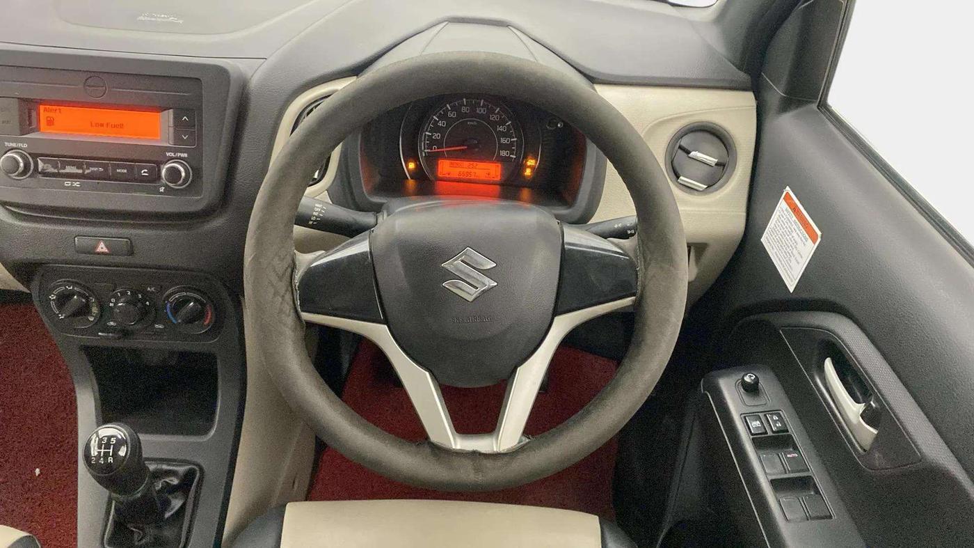 2022 Maruti New Wagon-R VXI CNG 1.0, CNG, Manual, 66,095 km, Steering Wheel Close Up