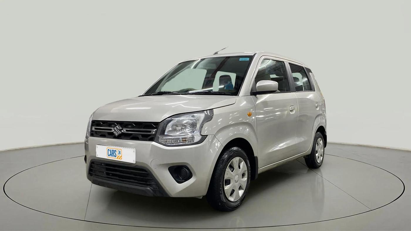 2022 Maruti New Wagon-R VXI (O) 1.2 AMT, Petrol, Automatic, 33,503 km, Left Front Diagonal