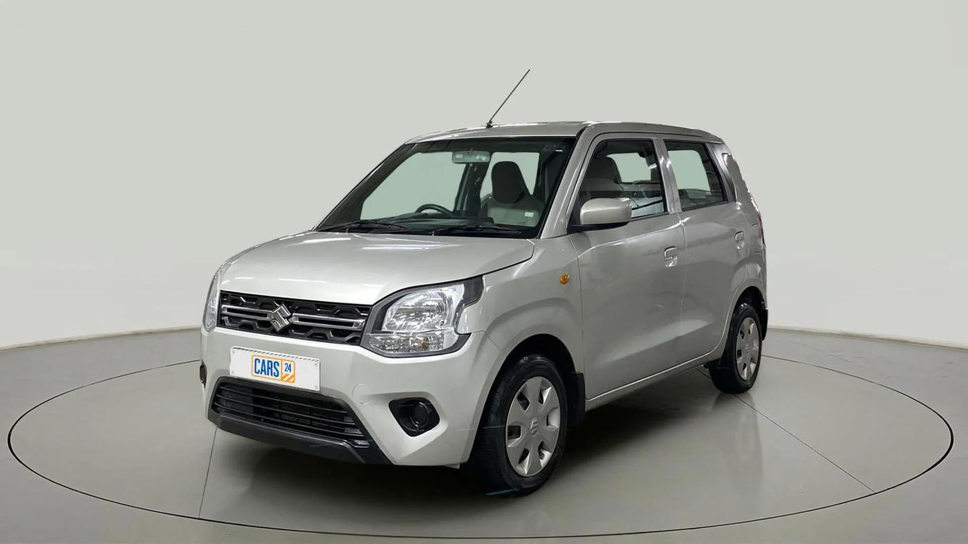 2021 Maruti New Wagon-R VXI 1.0, Petrol, Manual, 13,487 km, Left Front Diagonal