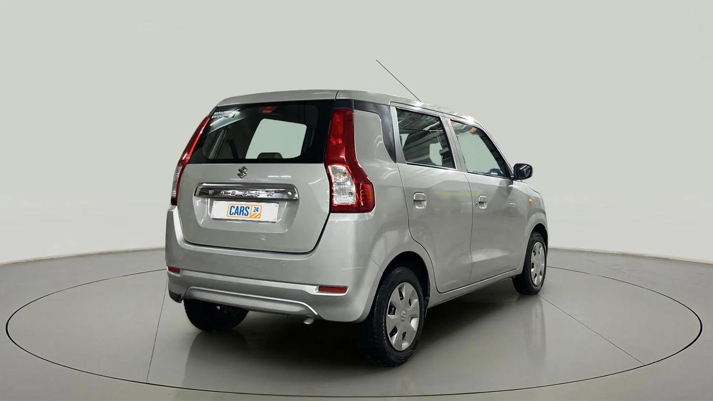 2021 Maruti New Wagon-R VXI 1.0, Petrol, Manual, 13,487 km, Right Back Diagonal