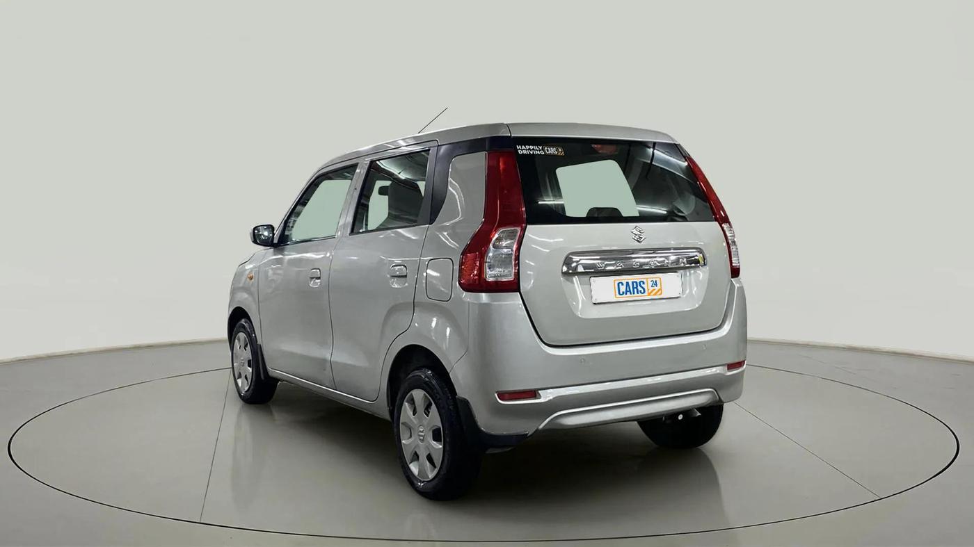 2021 Maruti New Wagon-R VXI 1.0, Petrol, Manual, 13,487 km, Left Back Diagonal