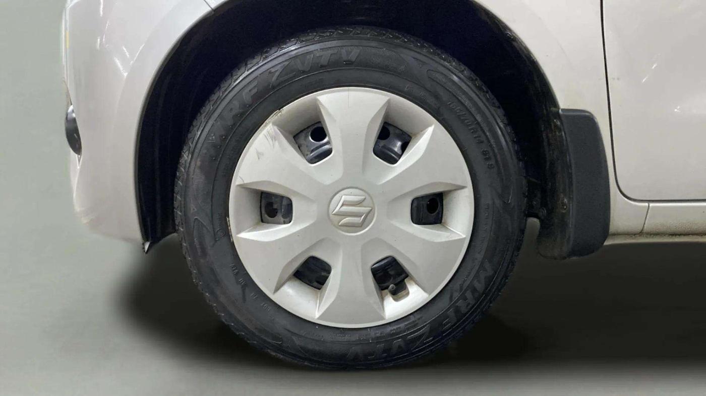 2021 Maruti New Wagon-R VXI 1.0, Petrol, Manual, 13,487 km, Left Front Wheel