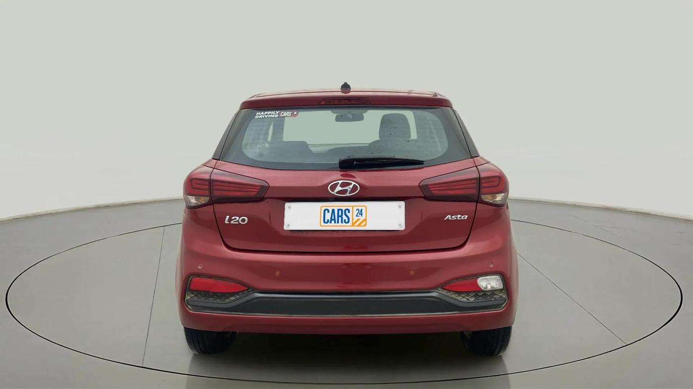 2018 Hyundai Elite i20 ASTA 1.2 (O), Petrol, Manual, 82,483 km, Back/Rear
