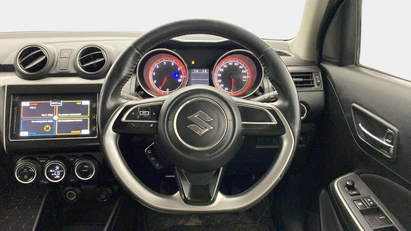 2020 Maruti Swift ZXI PLUS, Petrol, Manual, 39,286 km, Steering Wheel Close Up