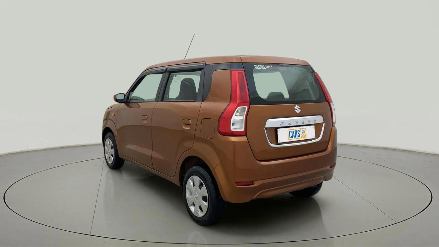 2020 Maruti New Wagon-R VXI 1.2 AMT, Petrol, Automatic, 16,590 km, Left Back Diagonal