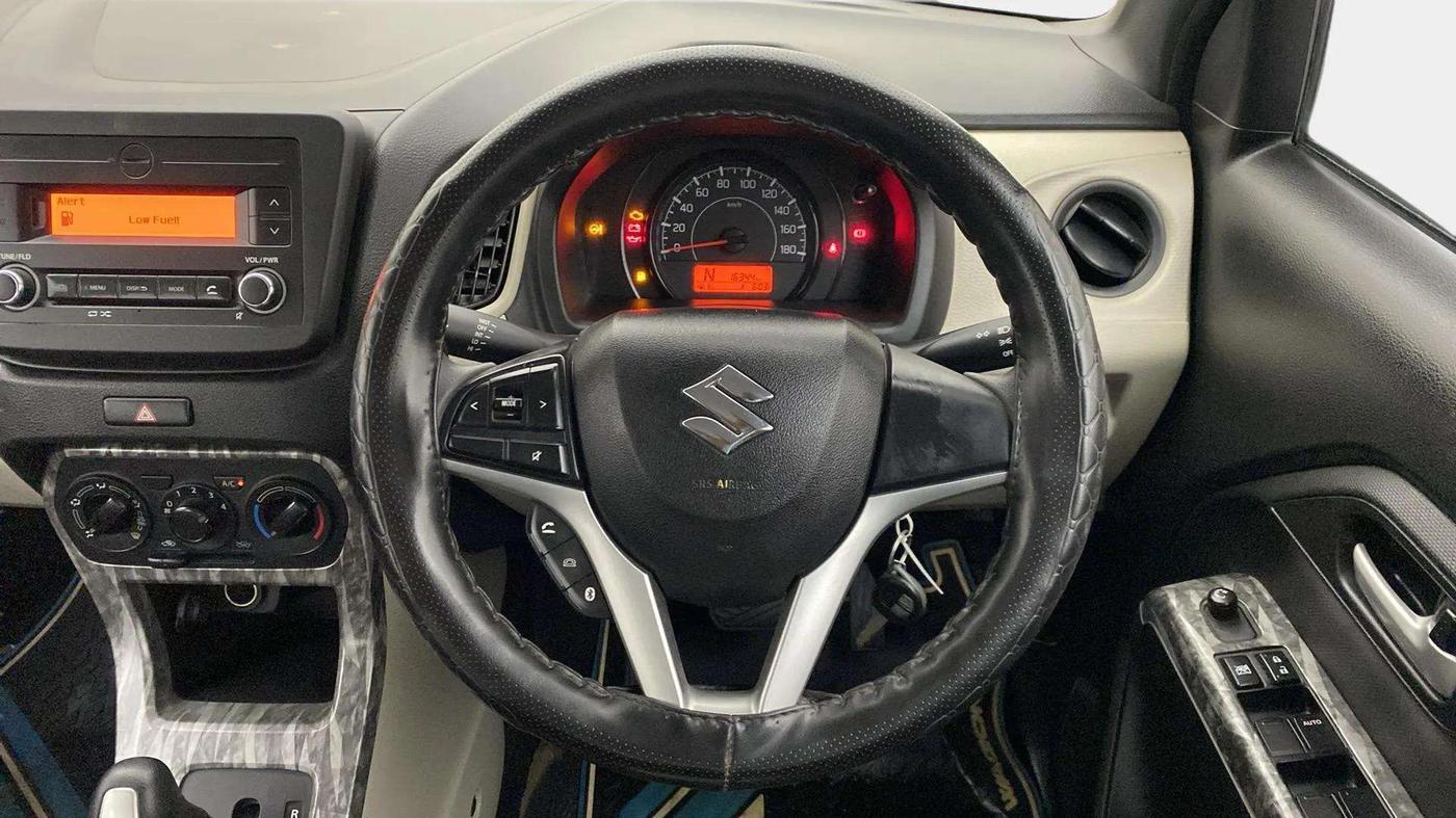 2020 Maruti New Wagon-R VXI 1.2 AMT, Petrol, Automatic, 16,590 km, Steering Wheel Close Up