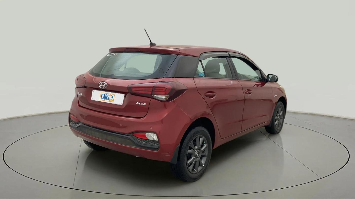 2018 Hyundai Elite i20 ASTA 1.2  CVT, Petrol, Automatic, 21,857 km, Right Back Diagonal