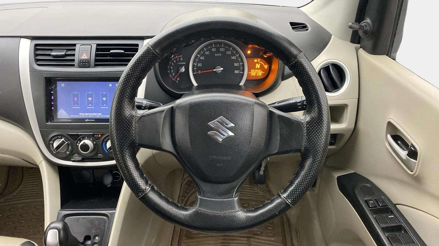 2018 Maruti Celerio VXI AMT (O), Petrol, Automatic, 35,549 km, Steering Wheel Close Up