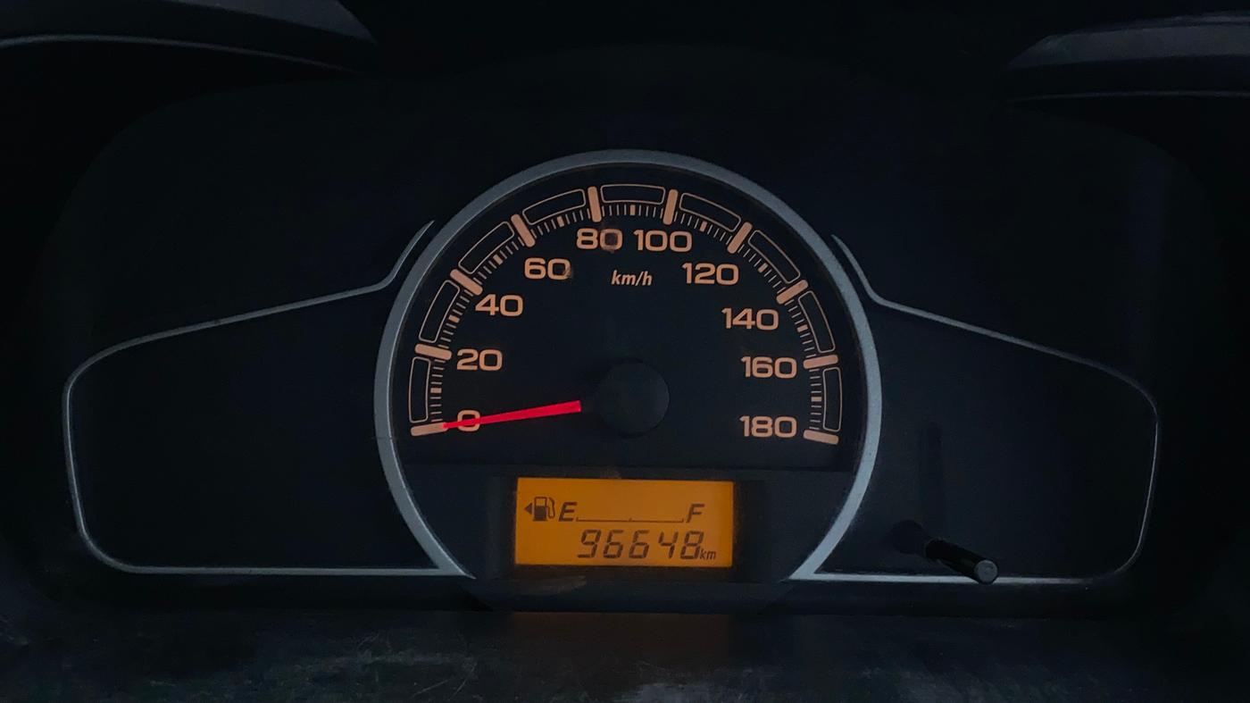 2019 Maruti Alto LXI, Petrol, Manual, 96,645 km, Odometer Image