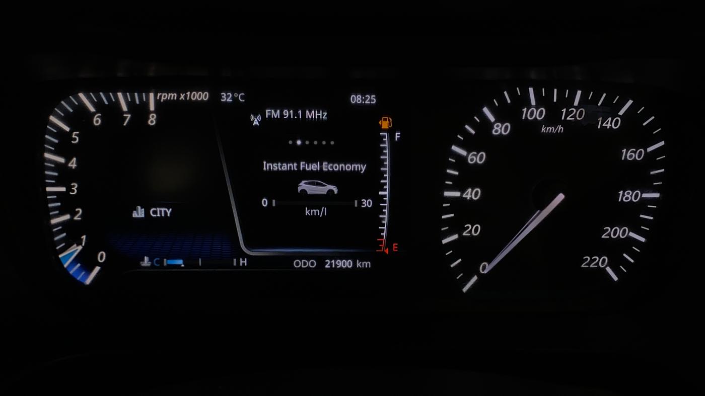 2021 Tata ALTROZ XZ PLUS PETROL, Petrol, Manual, 21,943 km, Odometer Image