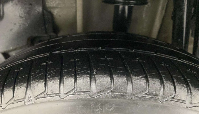 2017 Tata TIGOR XZ (O) PETROL, Petrol, Manual, 39,164 km, Left Rear Tyre Tread