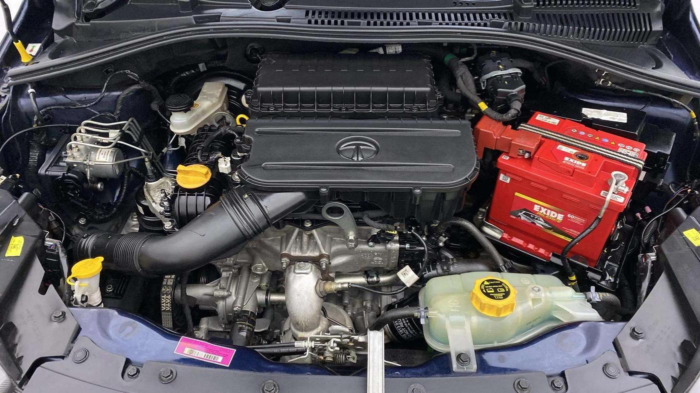 2023 Tata TIGOR XZ PLUS CNG, CNG, Manual, 46,772 km, Engine View