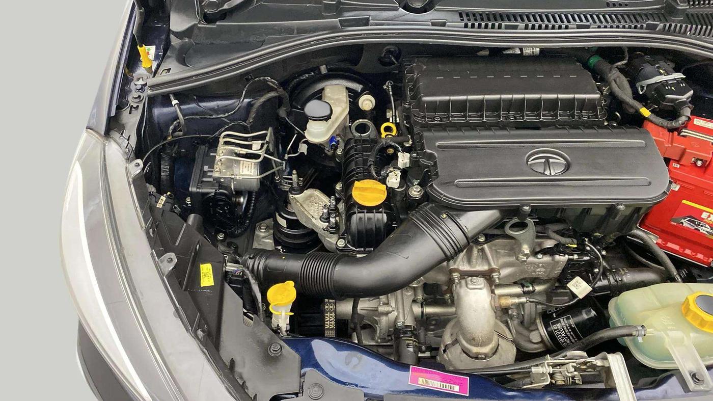 2023 Tata TIGOR XZ PLUS CNG, CNG, Manual, 46,772 km, Engine View - Right