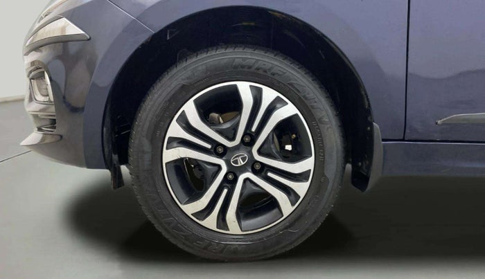 2023 Tata TIGOR XZ PLUS CNG, CNG, Manual, 46,689 km, Left Front Wheel