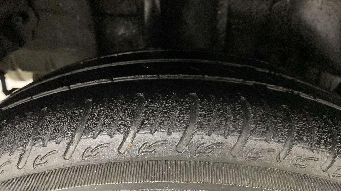 2023 Tata TIGOR XZ PLUS CNG, CNG, Manual, 46,772 km, Right Rear Tyre Tread