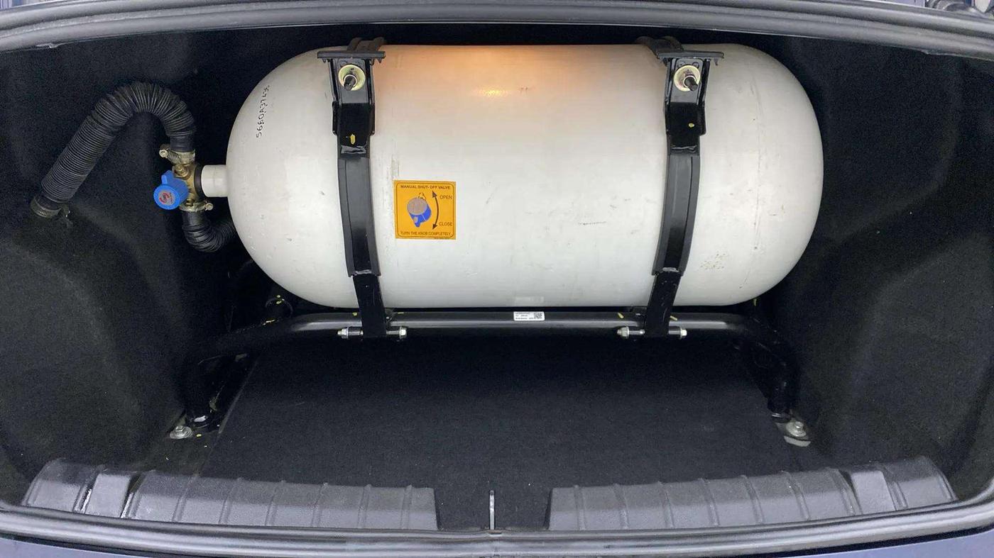 2023 Tata TIGOR XZ PLUS CNG, CNG, Manual, 46,772 km, Boot Inside
